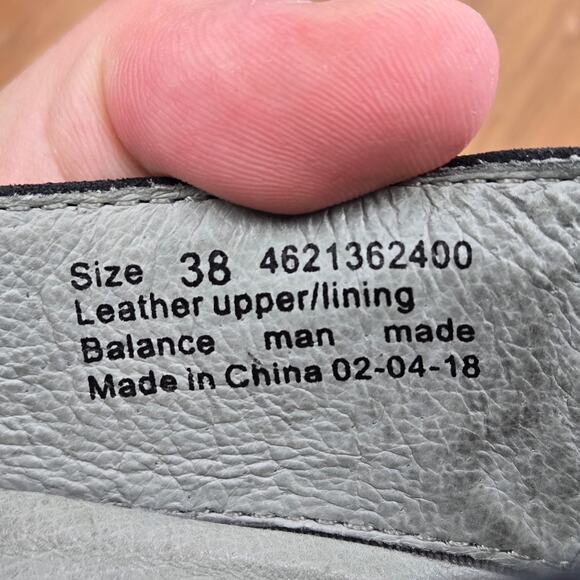 Dansko Kendra Black Milled Nubuck Mary Jane Wedge Comfort Walking Shoe Womens 38 - Picture 16 of 16